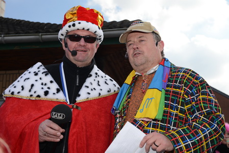 Trubel auf dem Oberkrüchtener Weg Karneval-2014-WassongPollmanns
